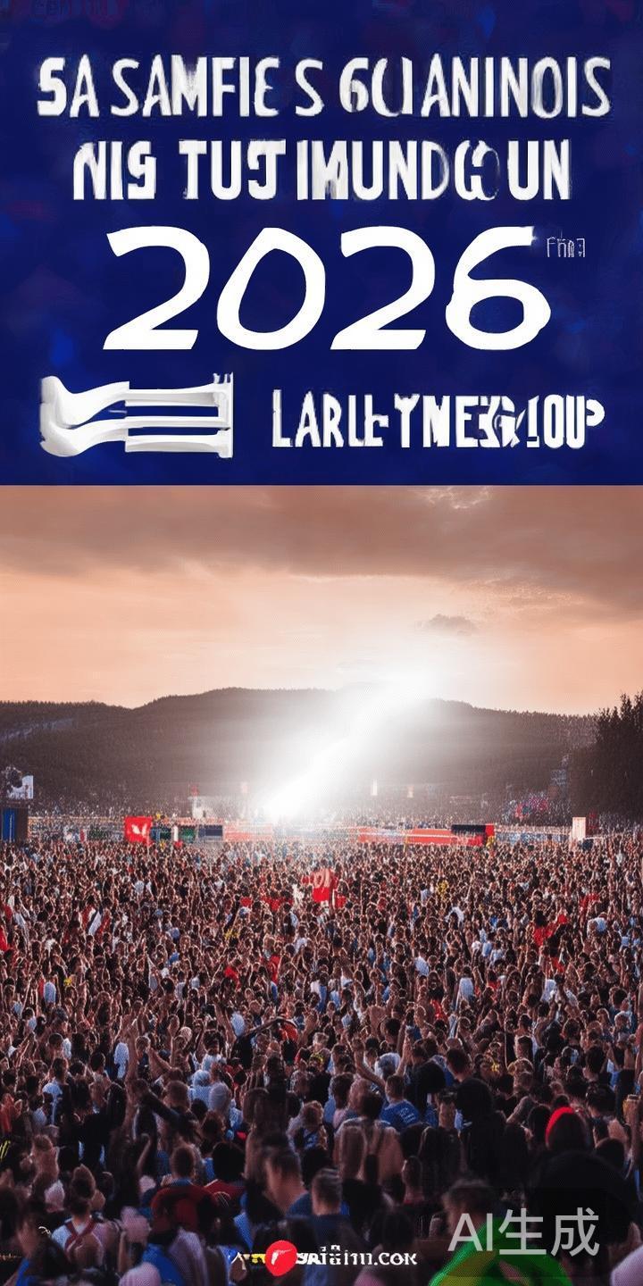 2026年世界杯将由加拿大、美国和墨西哥三国联合主